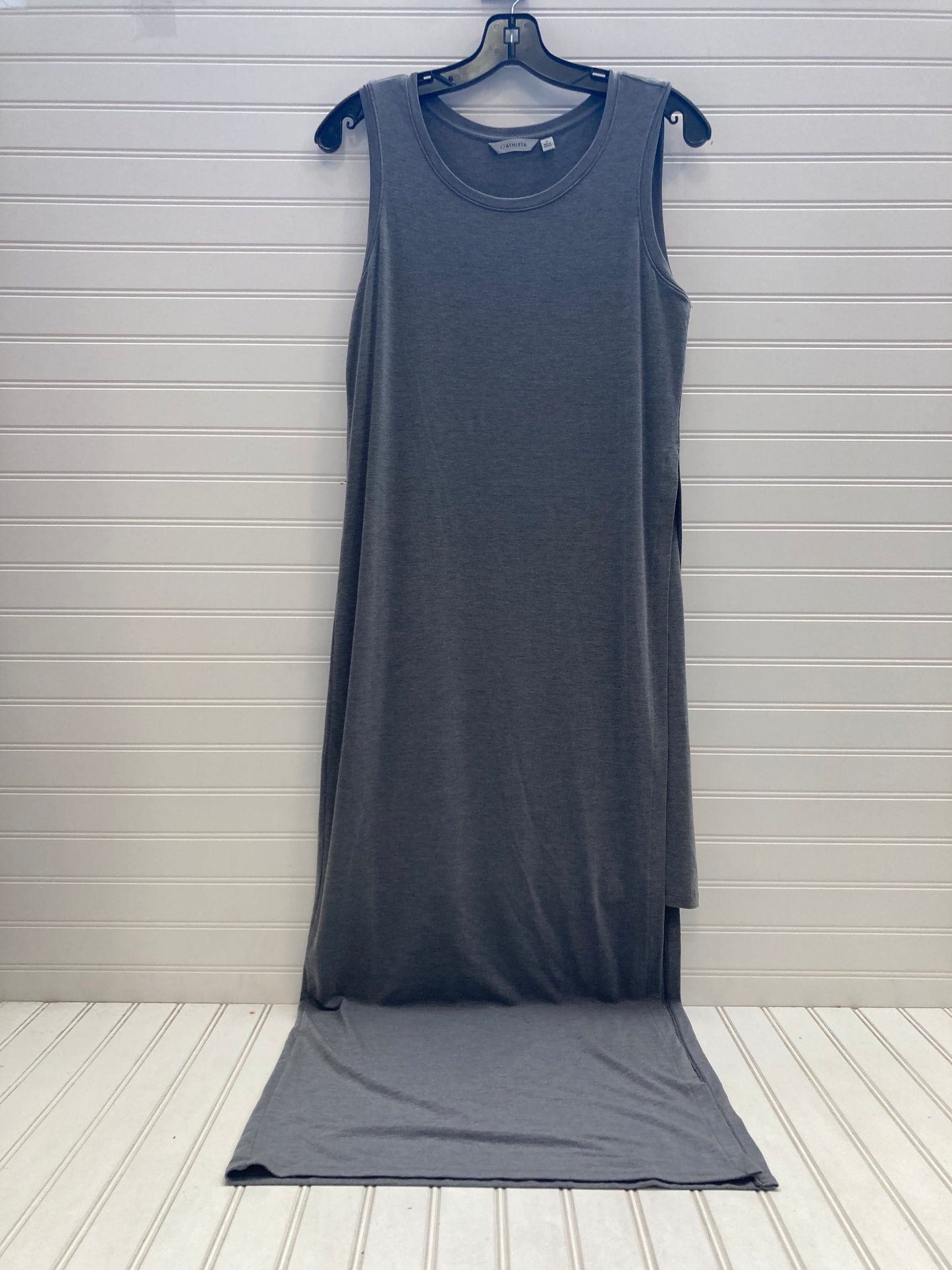 Dress Casual Maxi By Athleta In Grey, Size: S