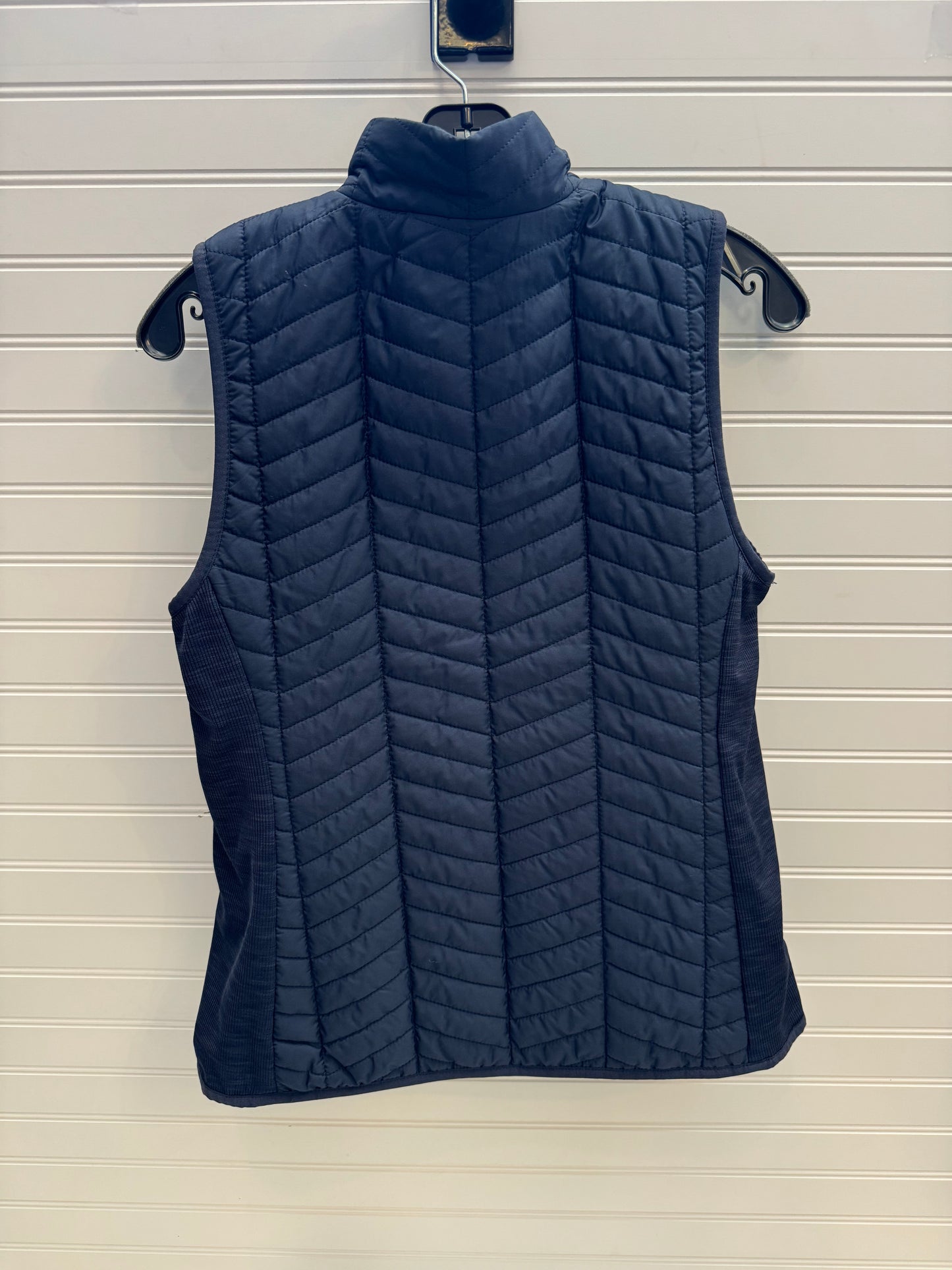 Vest Puffer & Quilted By T by Talbots In Navy, Size: Petite   S