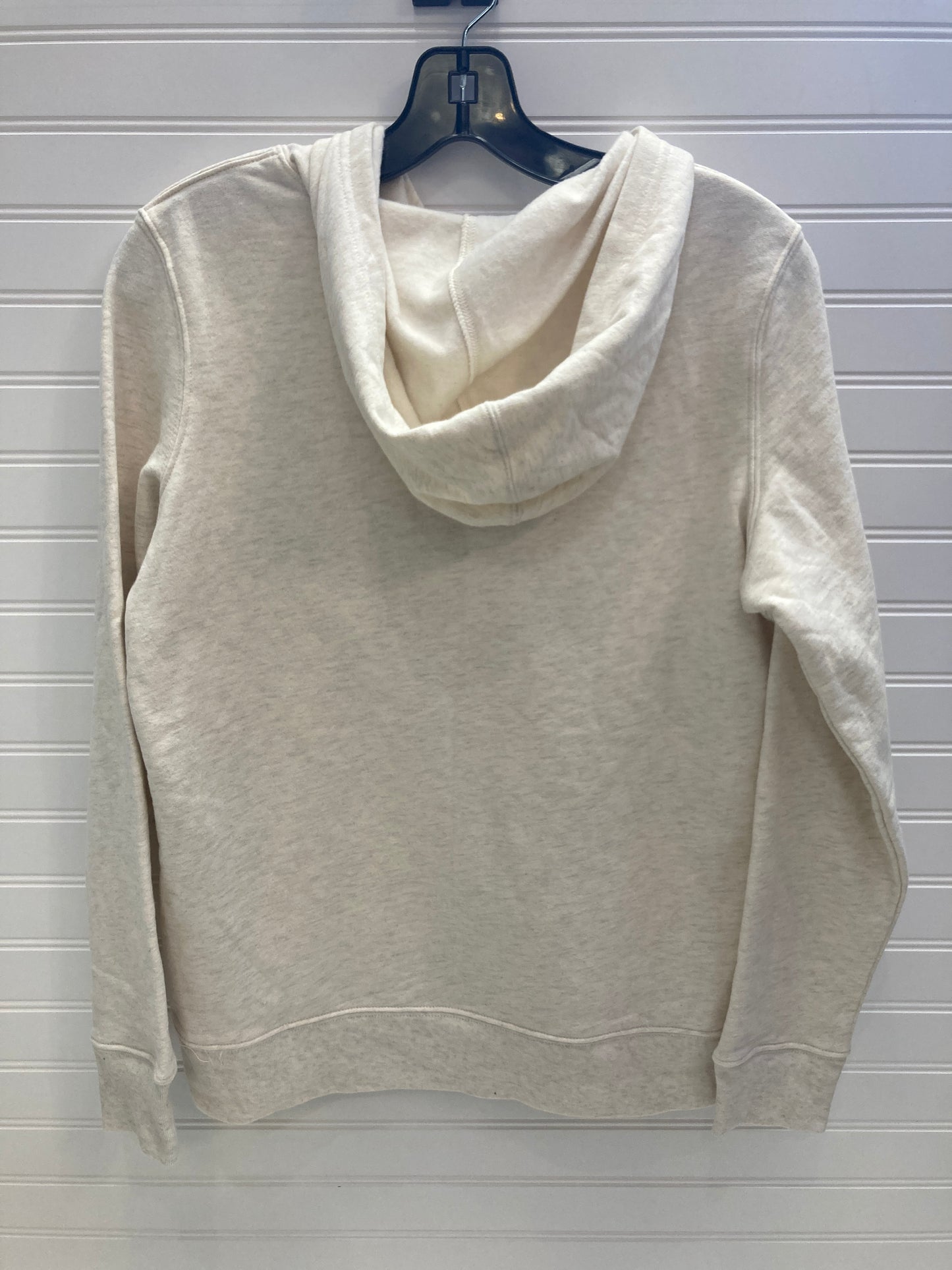 Sweatshirt Hoodie By Gap In Cream, Size: M