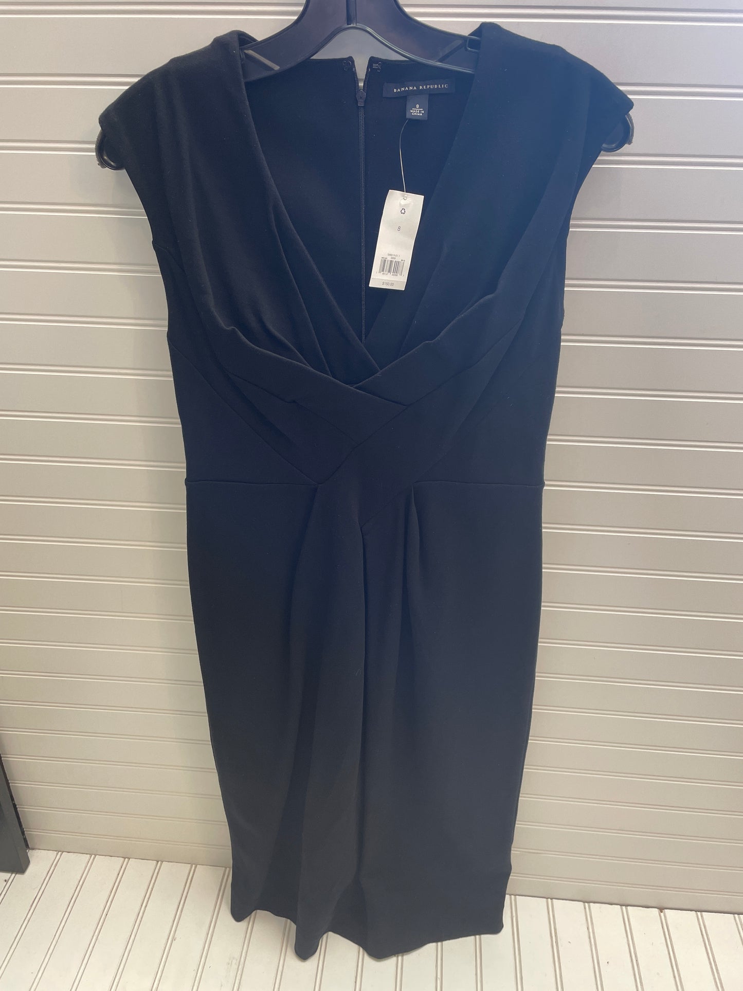 Dress Work By Banana Republic In Black, Size: 8