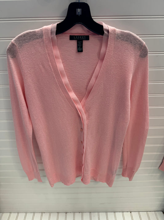 Cardigan By Lauren By Ralph Lauren In Pink, Size: Xs