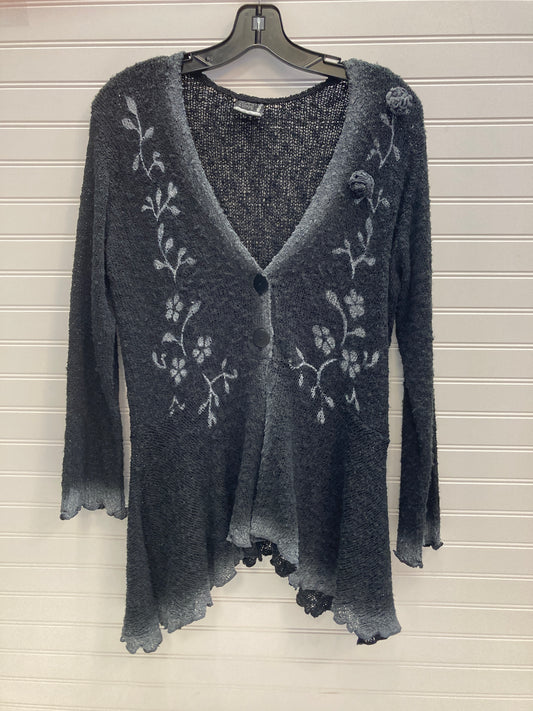 Cardigan By Island Tribe Knits  In Grey, Size: 2