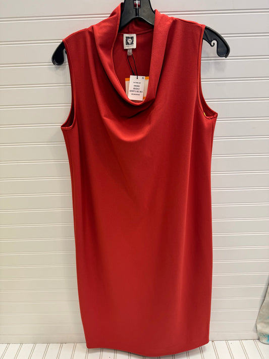 Dress Work By Anne Klein In Red, Size: S