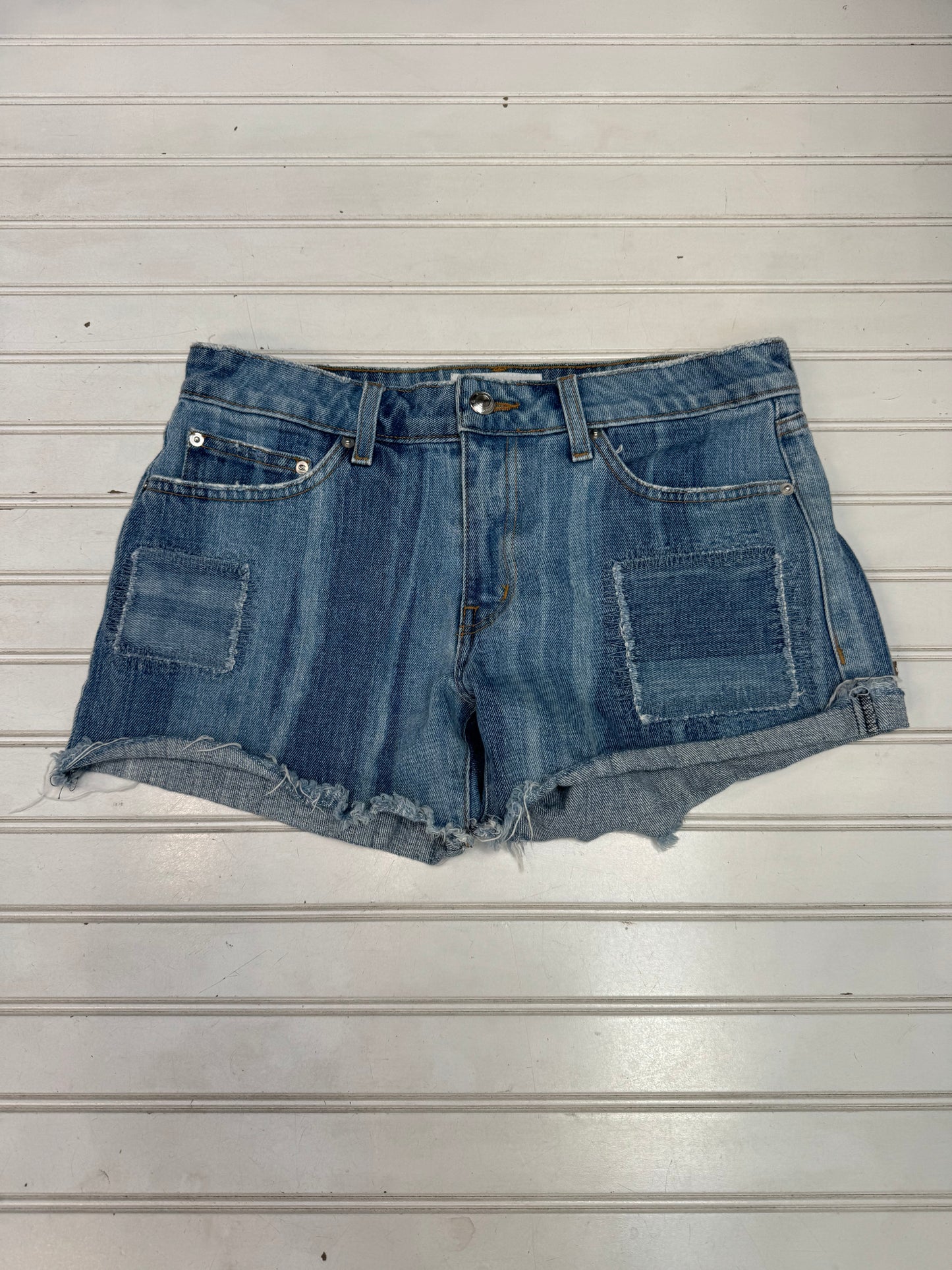 Shorts By Derek Lam In Blue Denim, Size: 4