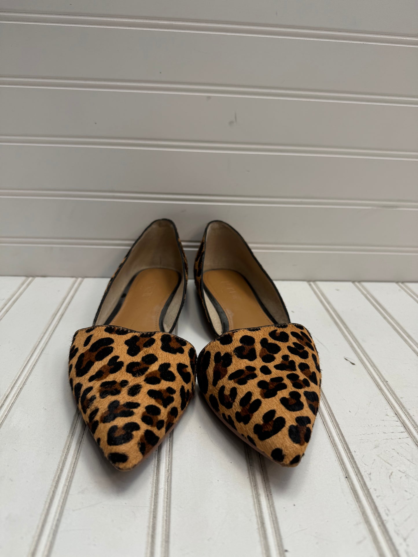 Shoes Flats By J. Crew In Animal Print, Size: 7