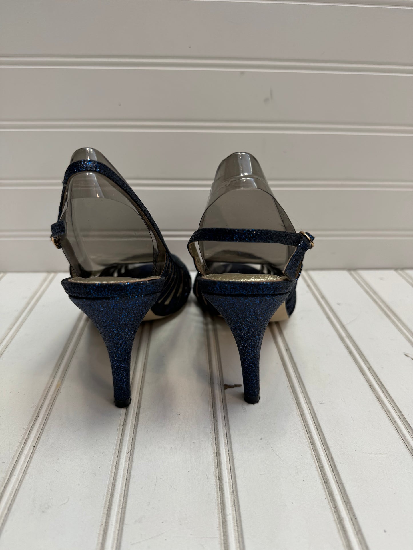 Shoes Heels Stiletto By Adrianna Papell In Blue, Size: 6.5