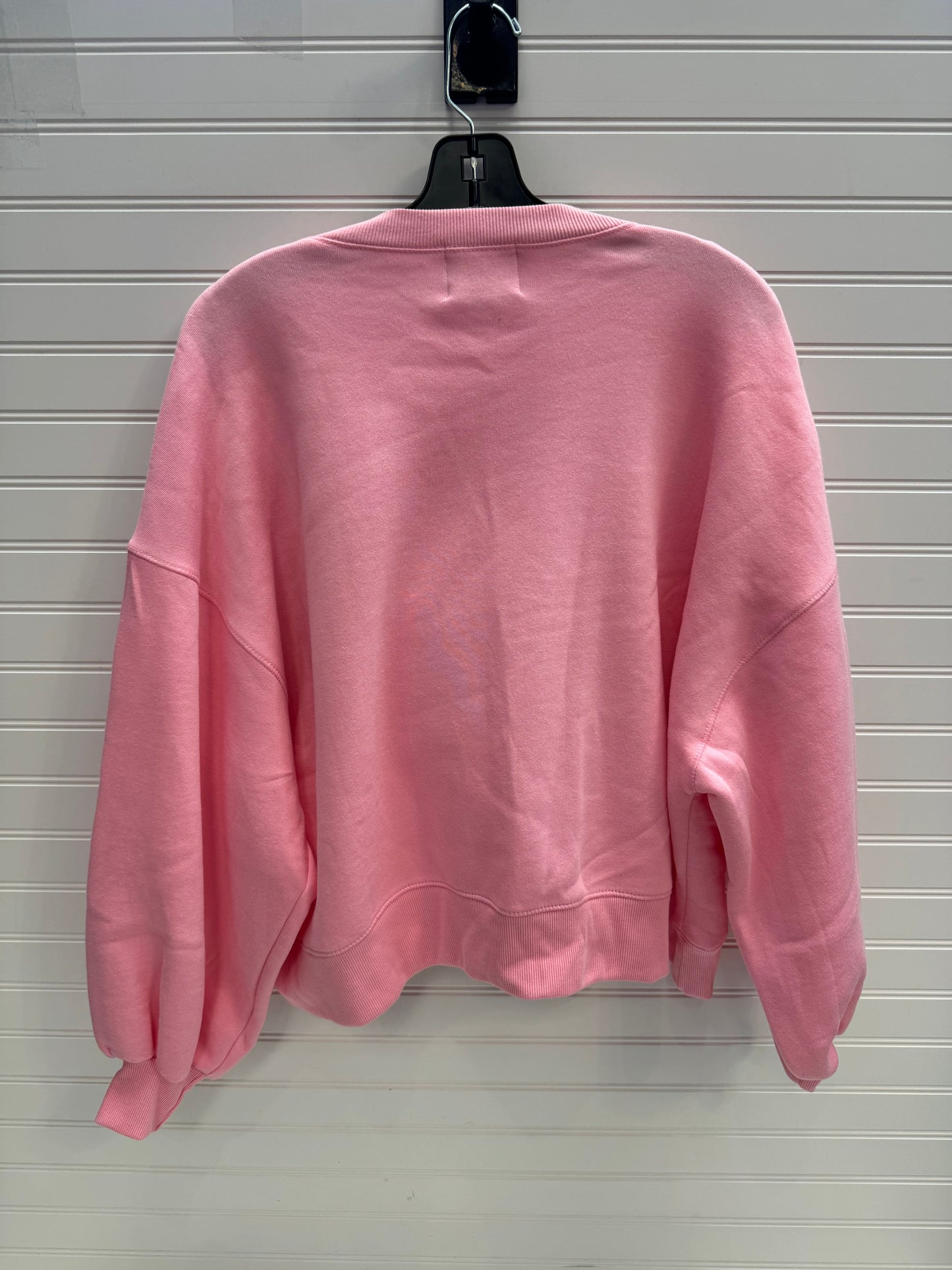 Sweatshirt Crewneck By Judith March In Pink, Size: S