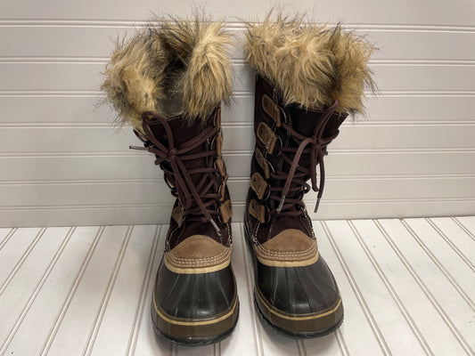 Boots Snow By Sorel In Brown, Size: 9