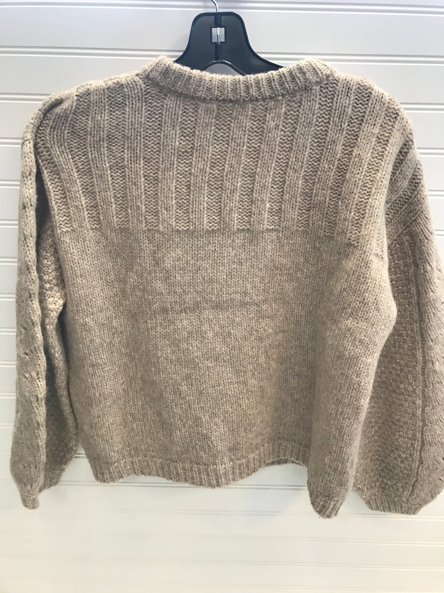 Sweater By Velvet By Graham & Spencer In Tan, Size: Xs