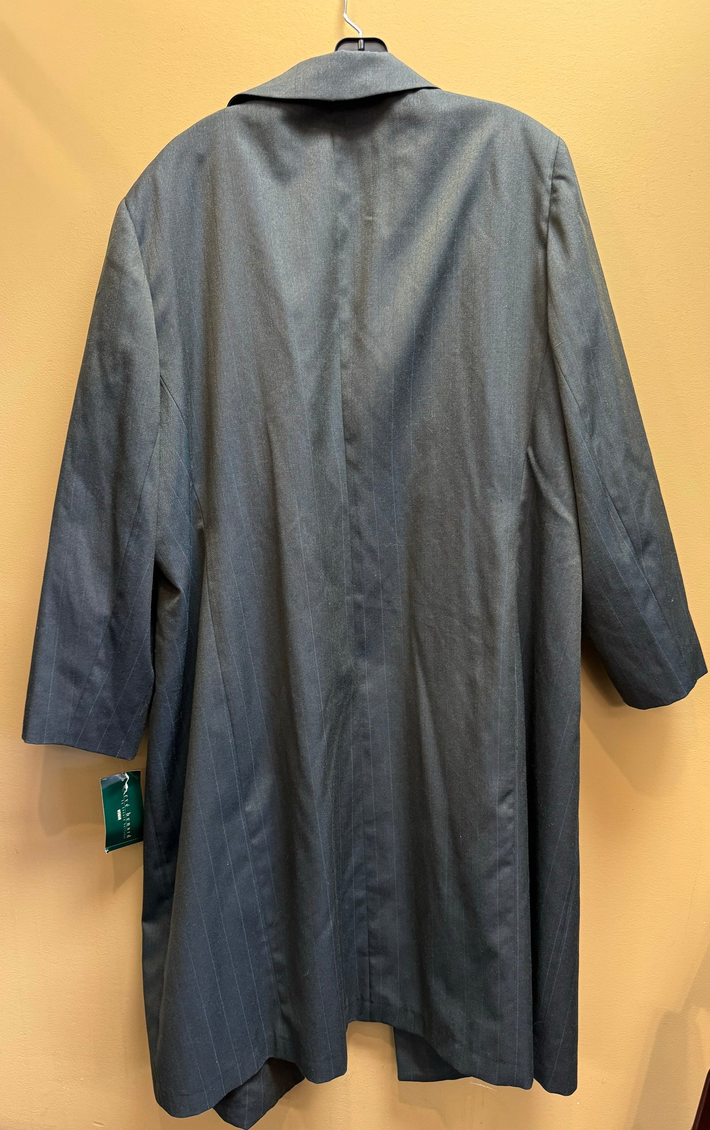 Coat Trench Coat By Harve Bernard In Grey, Size: 24