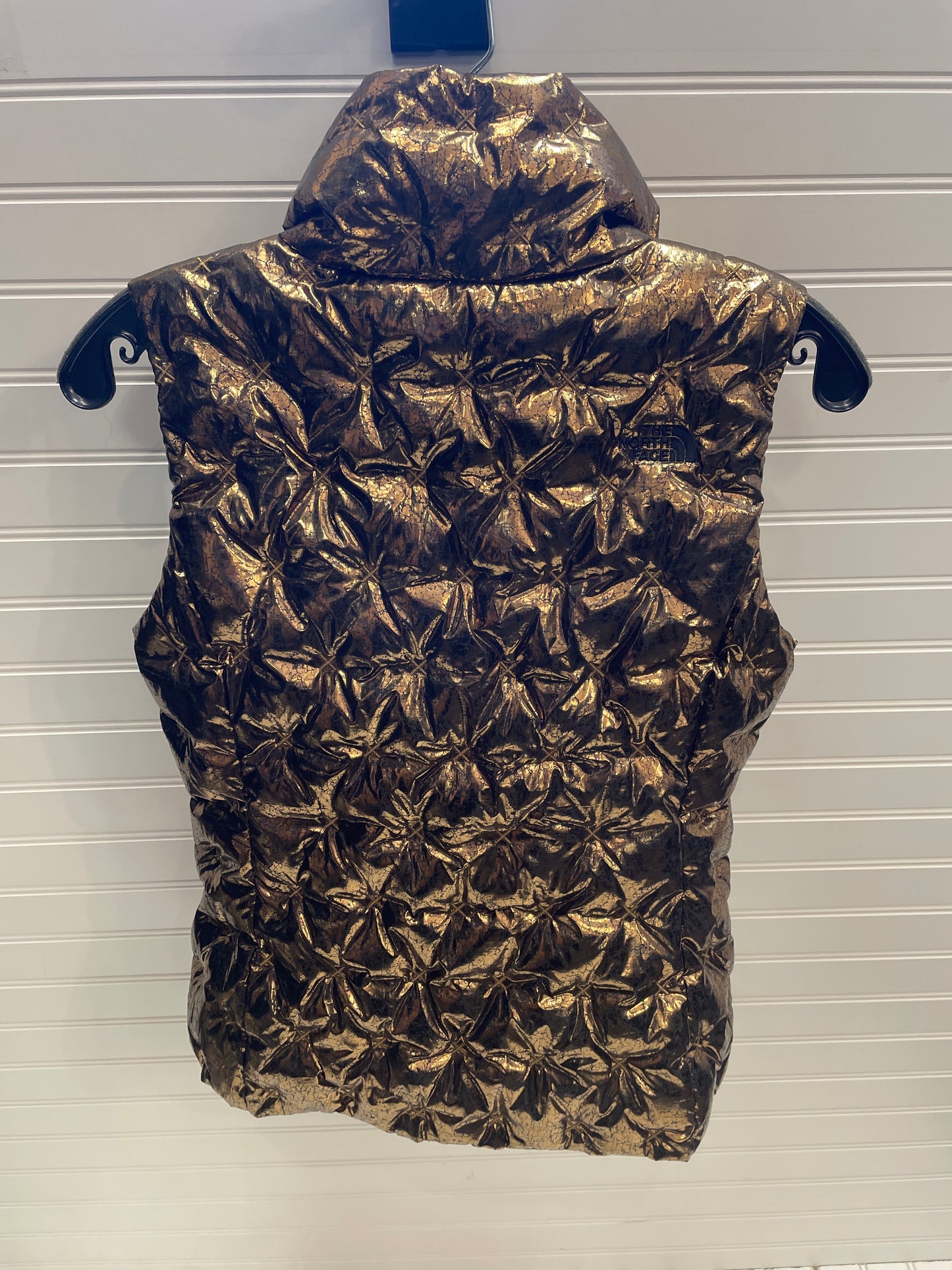 Vest Puffer & Quilted By The North Face In Gold, Size: Xs