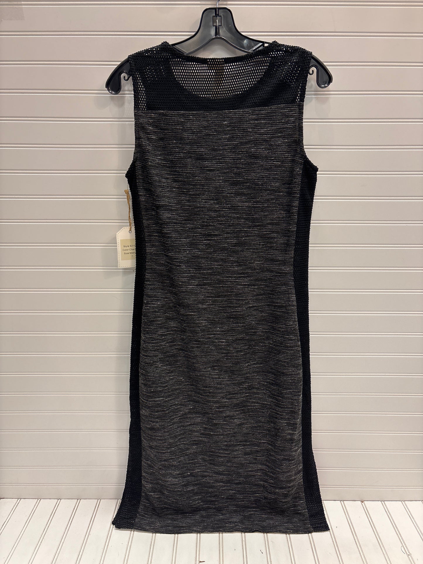 Dress Work By B Stchd In Black & Grey, Size: M