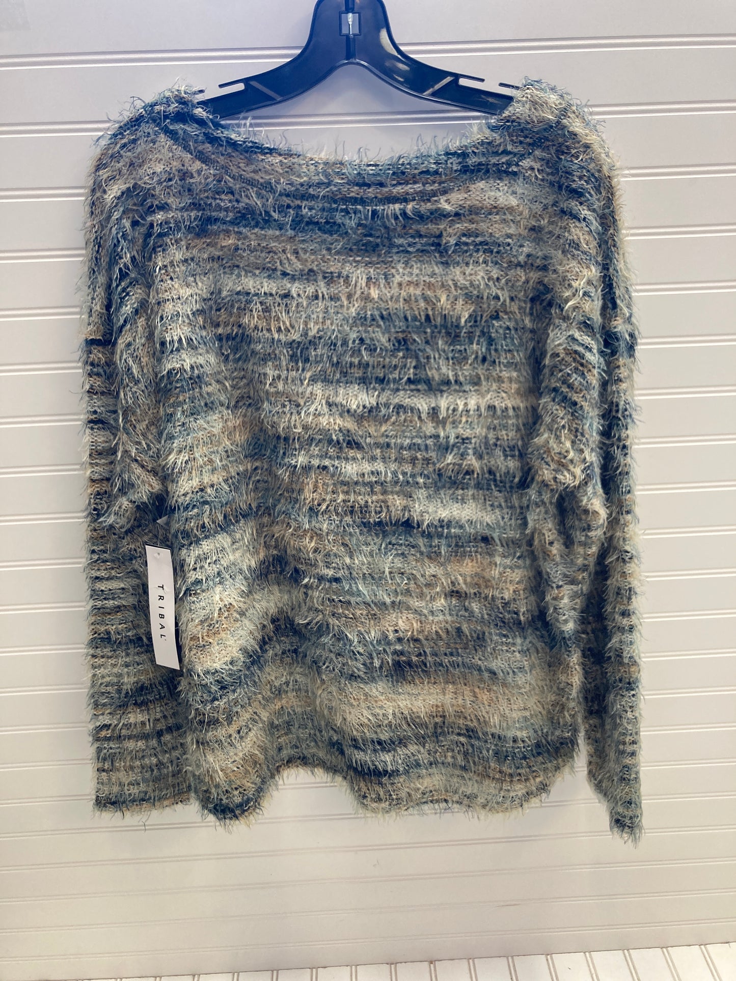 Sweater By Tribal In Multi-colored, Size: Xl