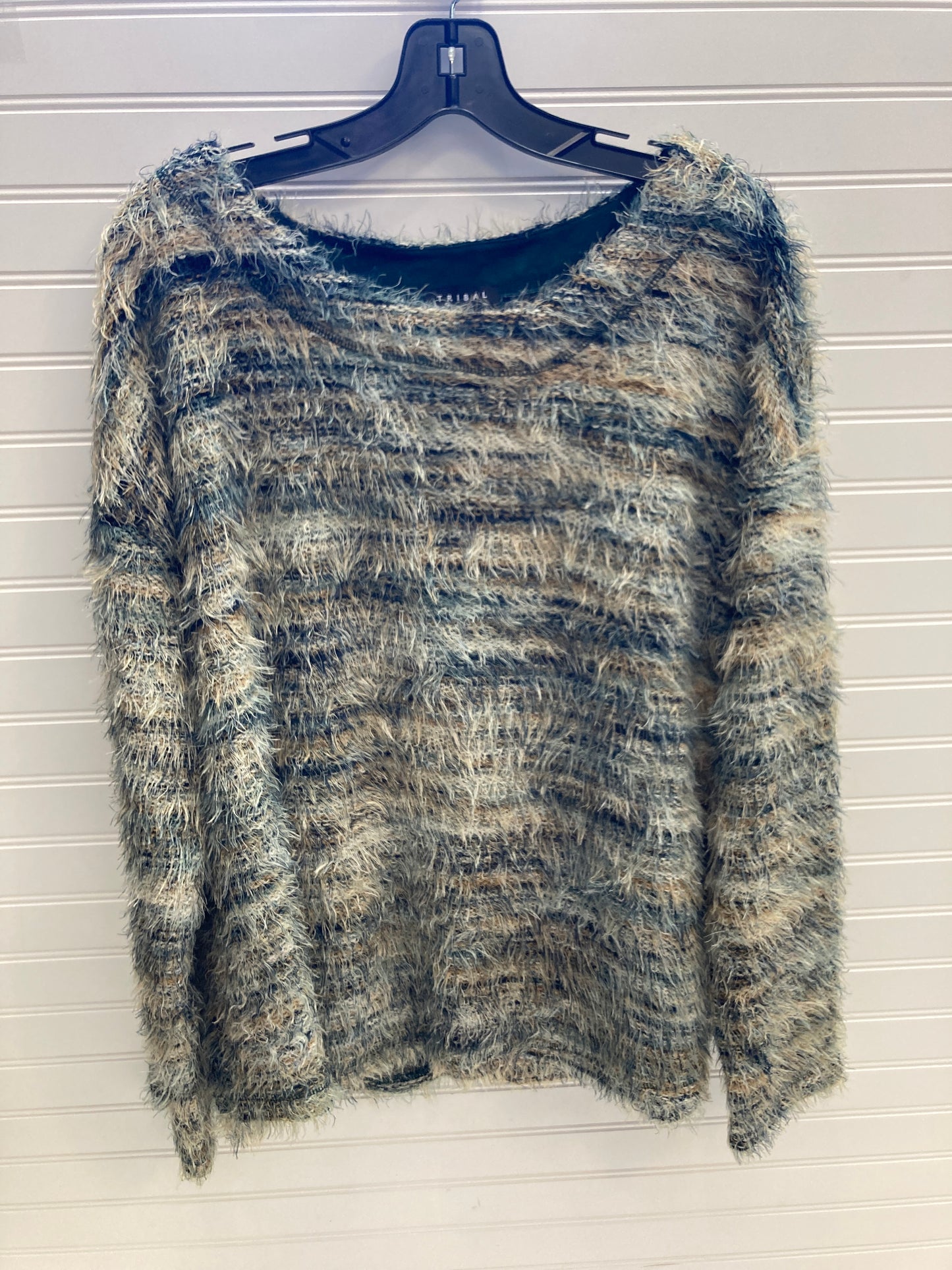 Sweater By Tribal In Multi-colored, Size: Xl