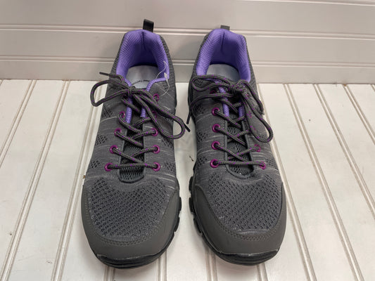 Shoes Athletic By Spring Step In Grey & Purple, Size: 11