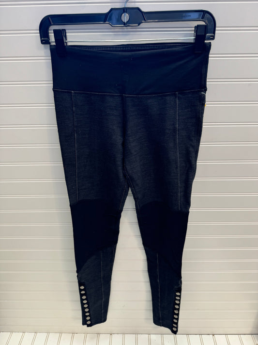 Athletic Leggings By Lululemon In Black & Grey, Size: 4