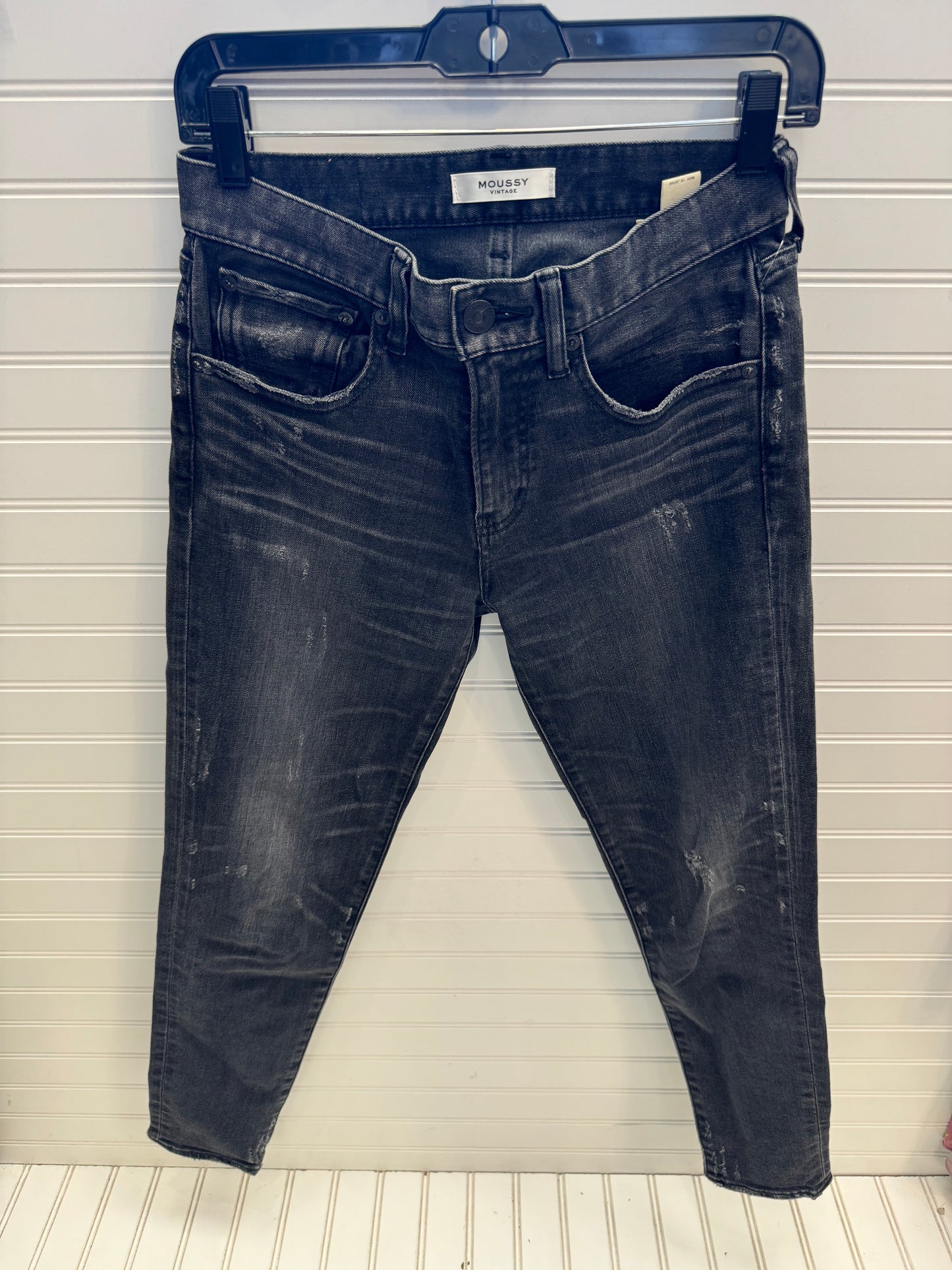 Jeans Skinny By Moussy In Grey, Size: 2