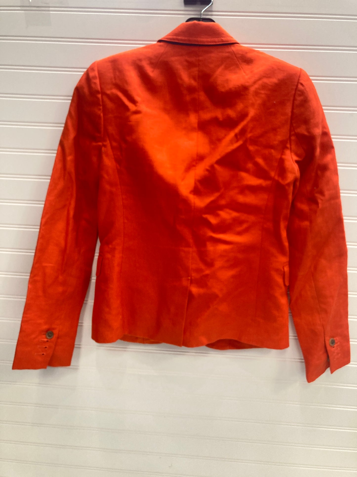 Blazer By J. Crew In Orange, Size: 0p