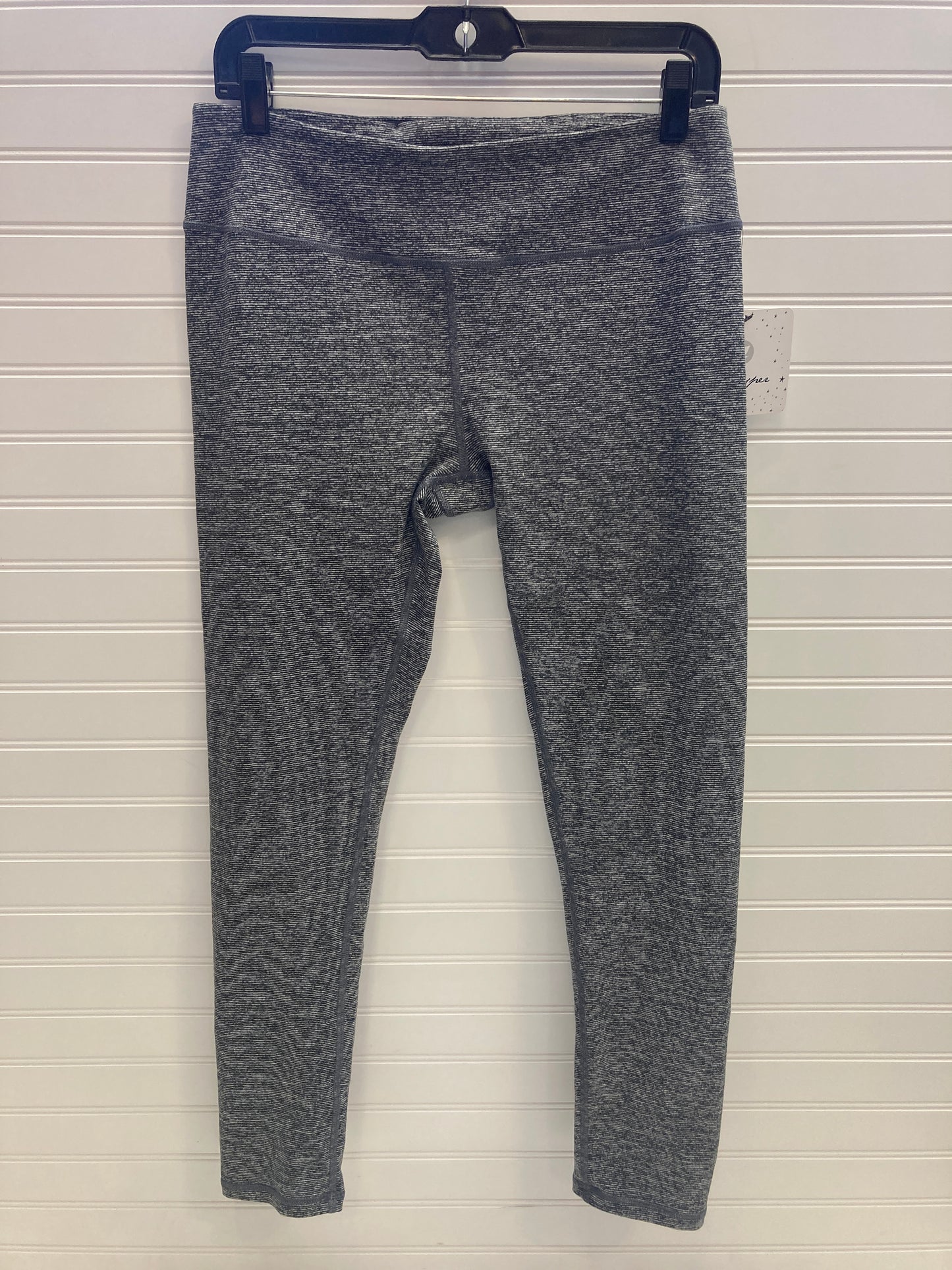 Athletic Leggings Capris By Whisper In Grey, Size: L