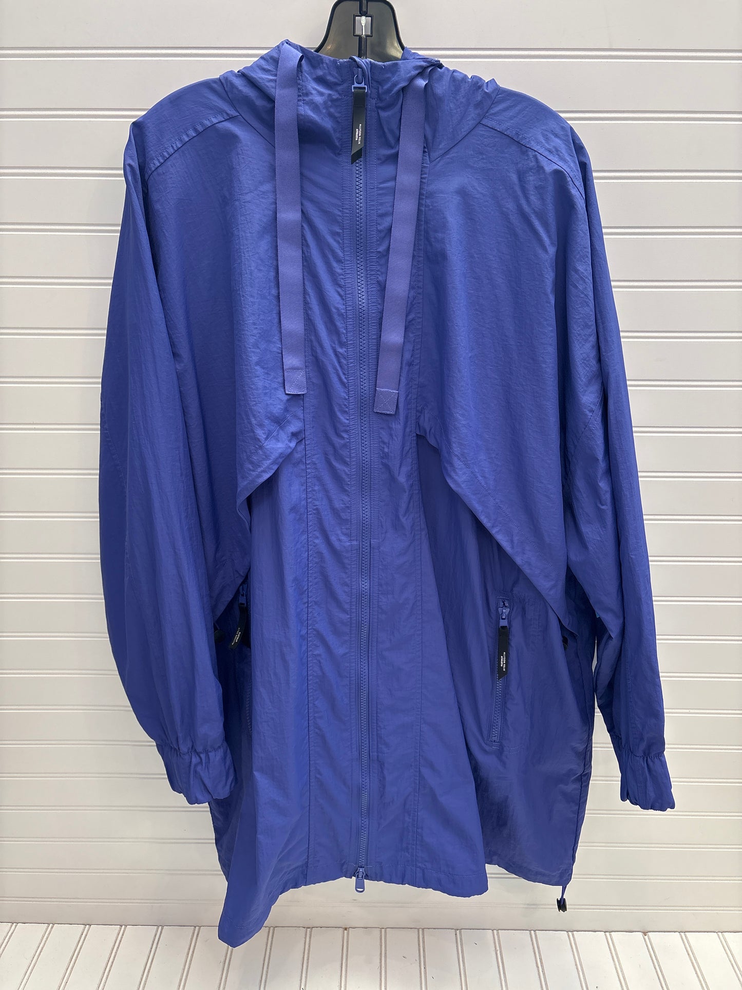 Jacket Windbreaker By Athleta In Blue, Size: Xl