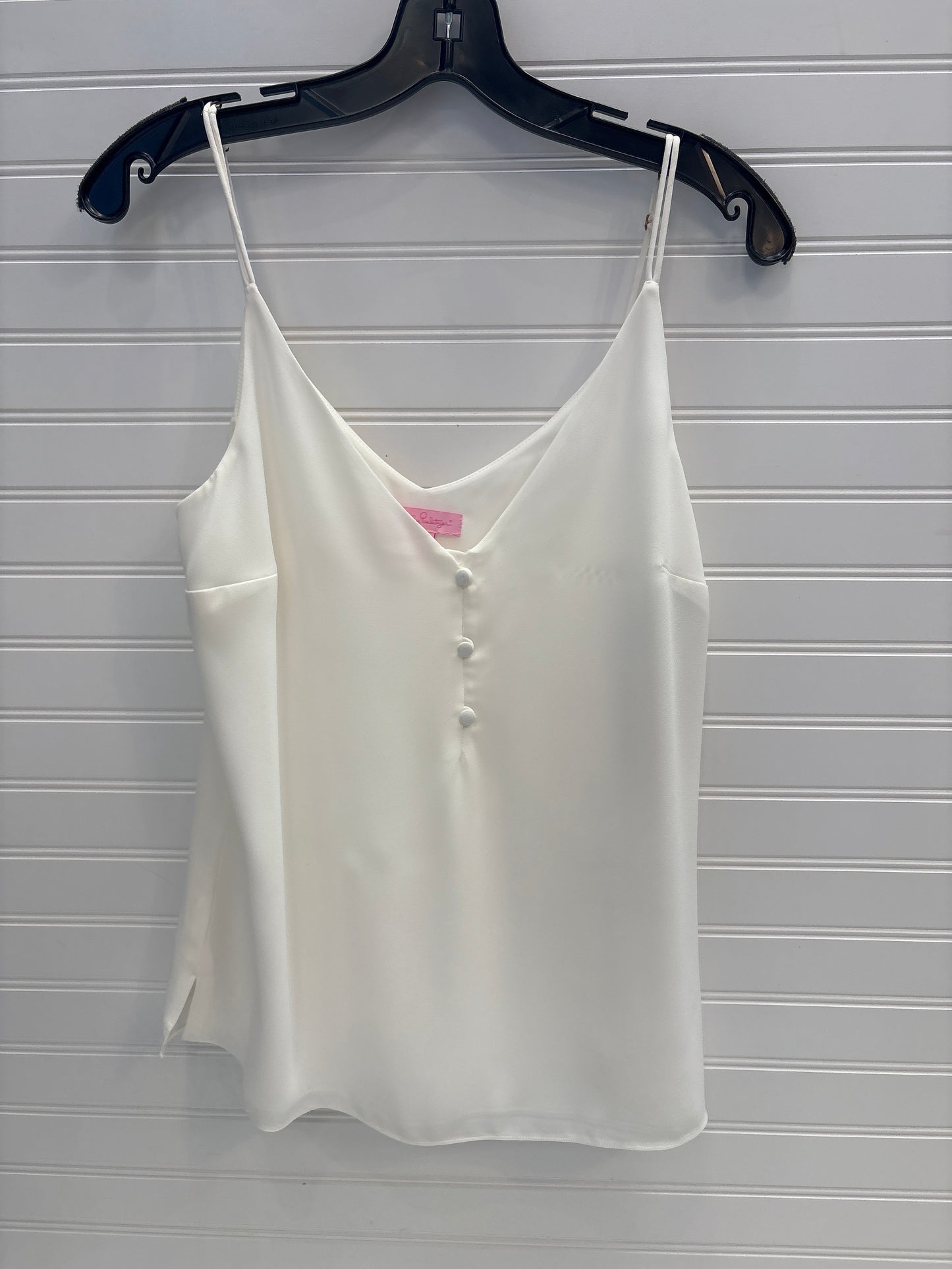 Top Sleeveless Designer By Lilly Pulitzer In White, Size: Xs