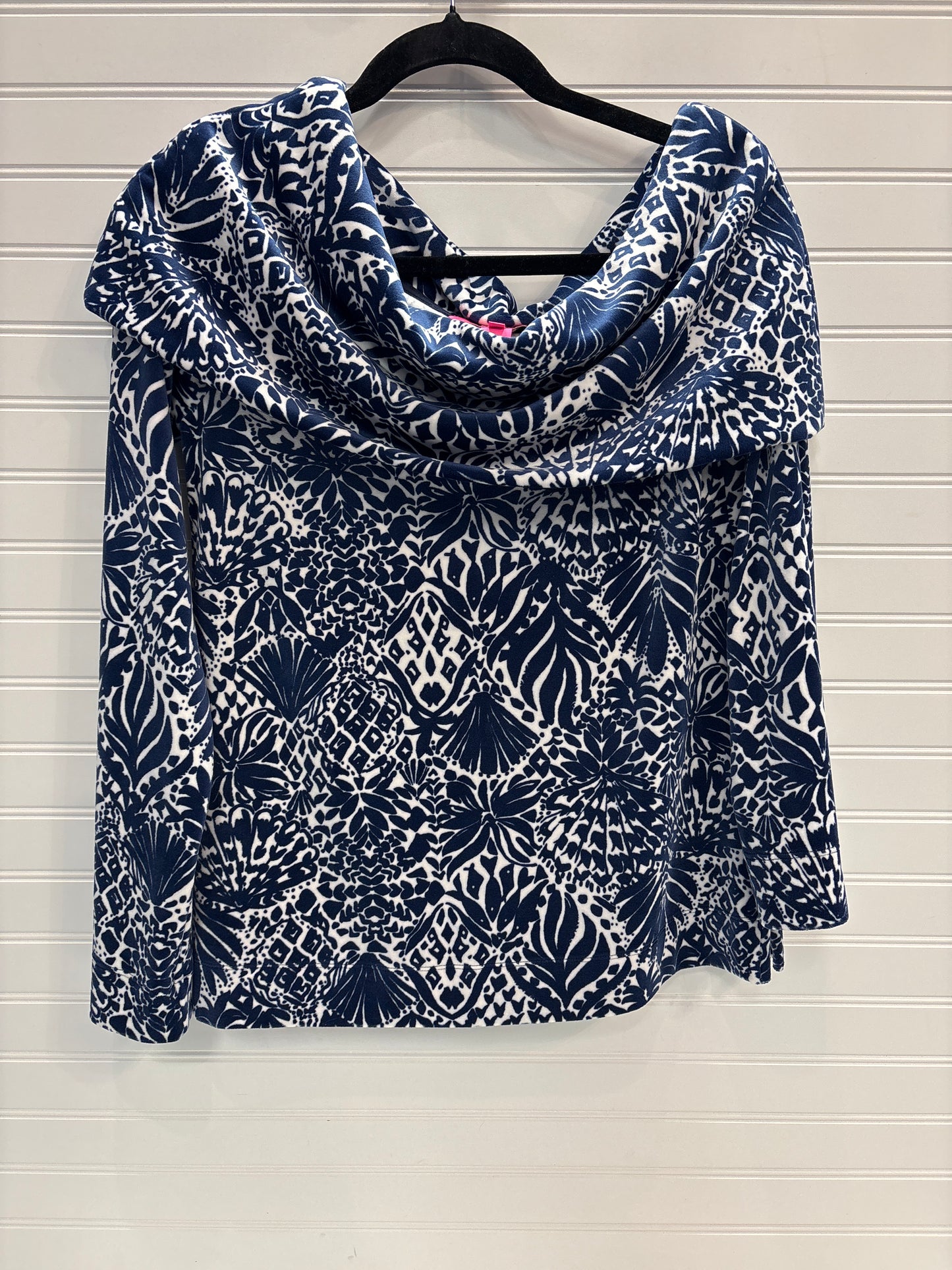 Sweater Designer By Lilly Pulitzer In Blue & White, Size: S