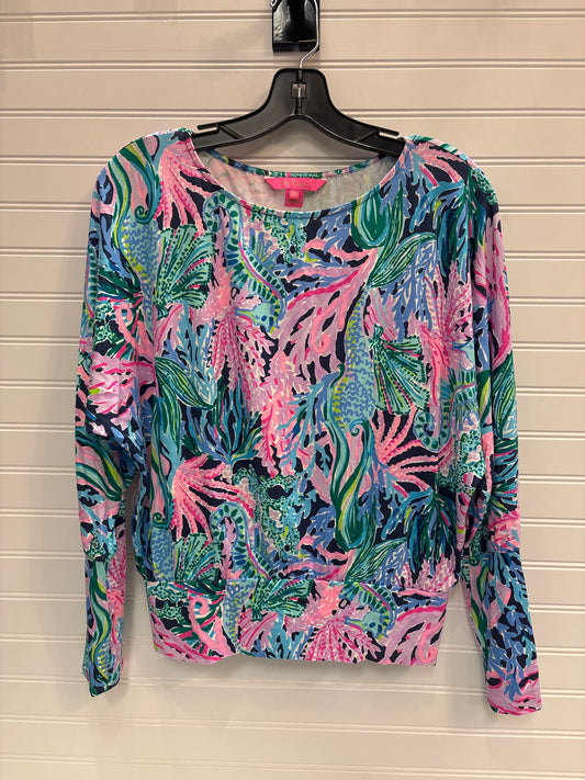 Top Long Sleeve Designer By Lilly Pulitzer In Multi-colored, Size: Xxs