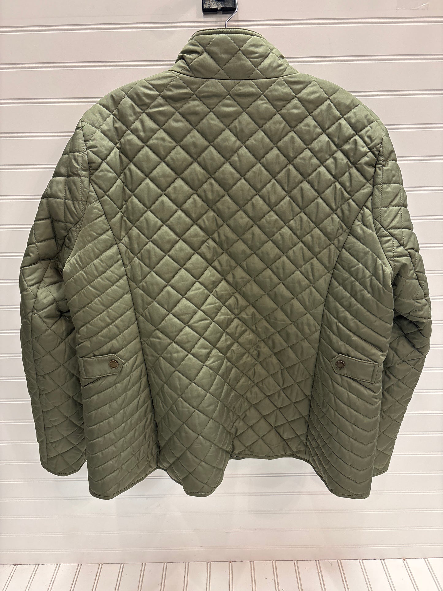 Jacket Puffer & Quilted By Tommy Hilfiger In Green, Size: Xl