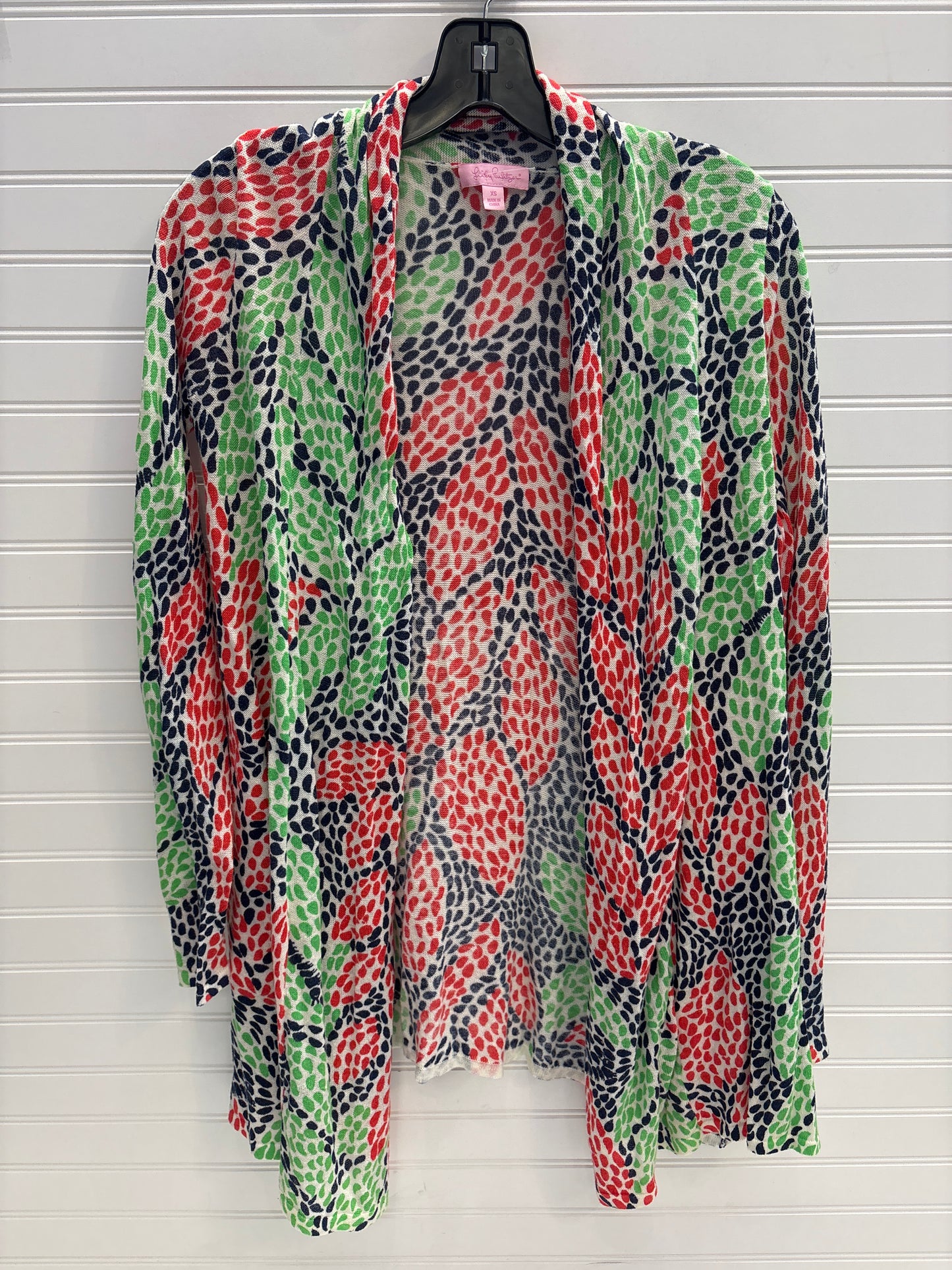 Cardigan Designer By Lilly Pulitzer In Multi-colored, Size: Xs