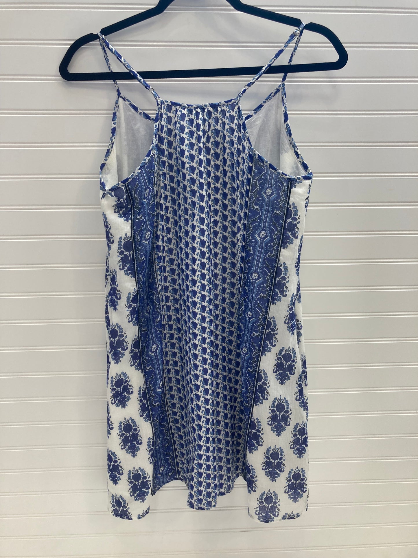 Blue & White Dress Casual Short Joie, Size S