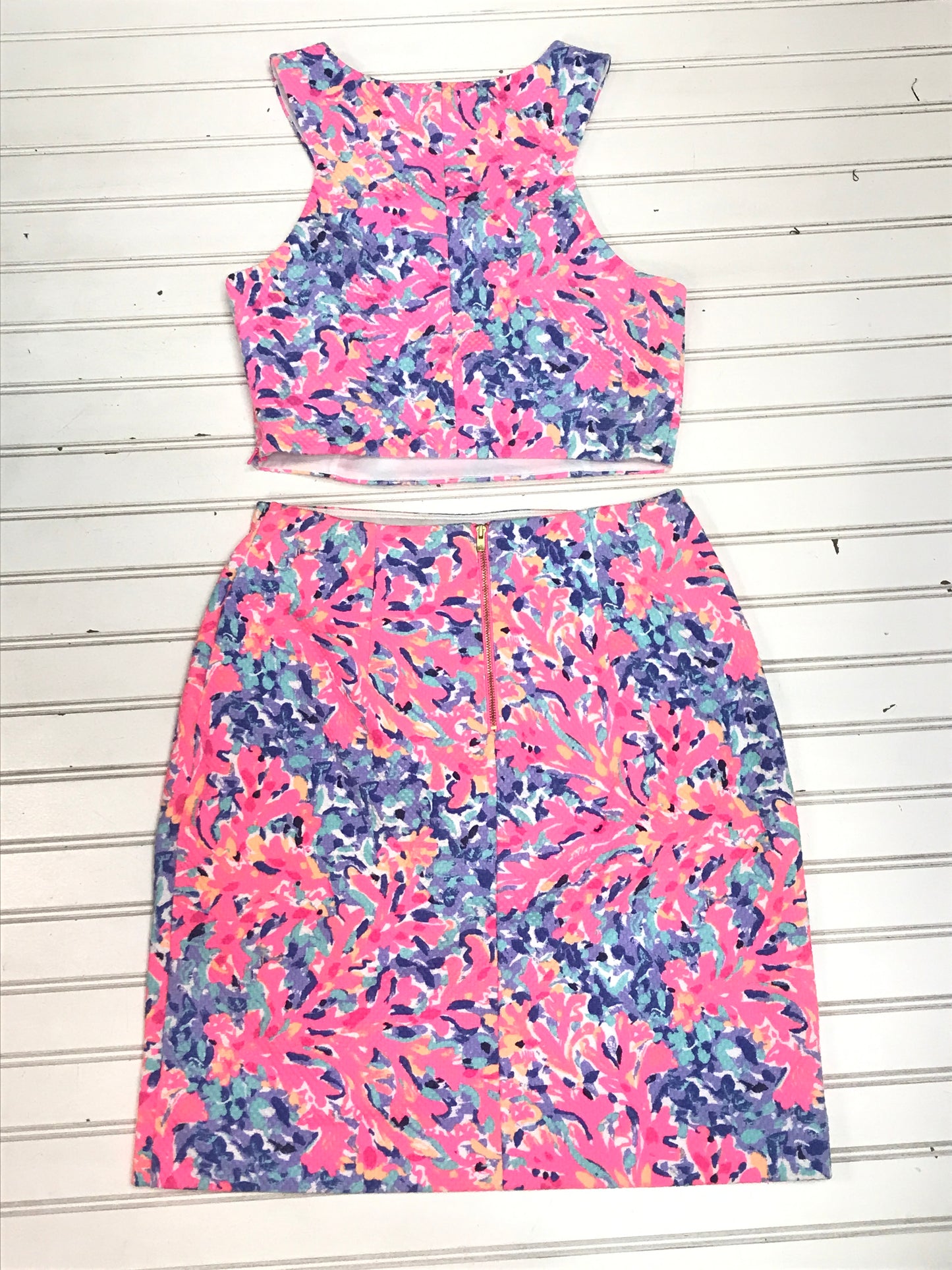 Skirt Set 2pc By Lilly Pulitzer In Multi-colored, Size: S