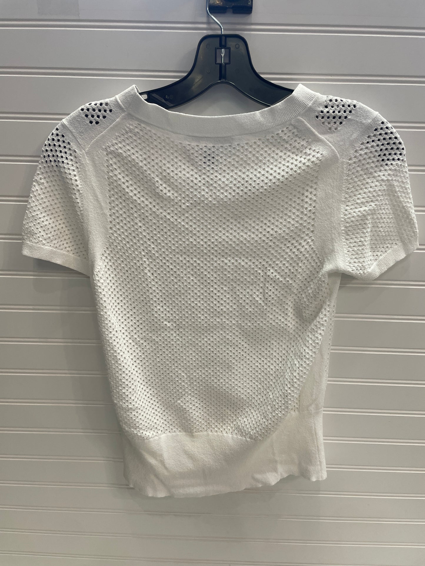 White Top Short Sleeve Autumn Cashmere, Size S