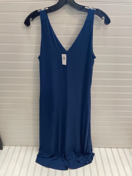 Dress Casual Midi By Banana Republic In Blue, Size: S