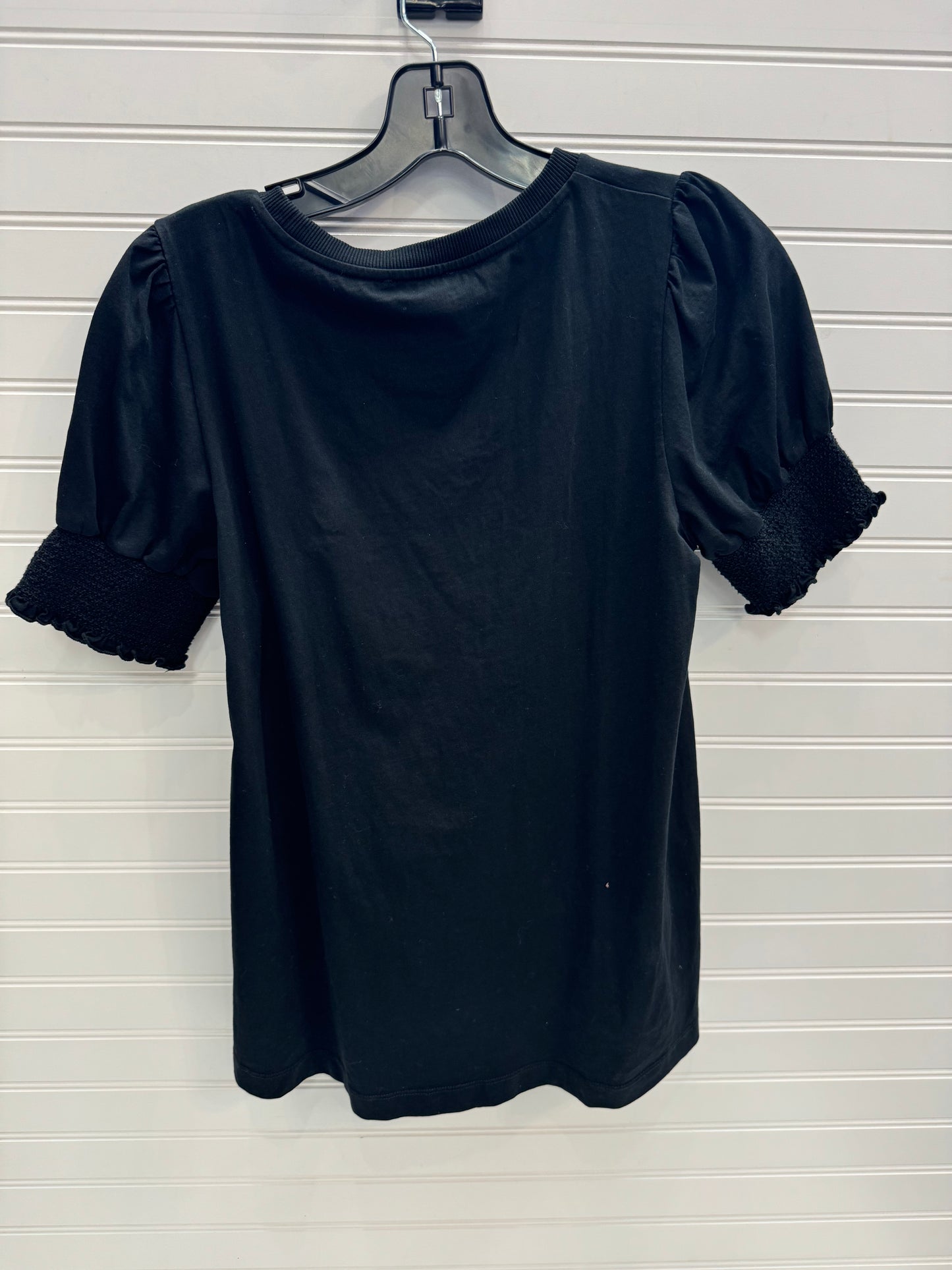 Top Short Sleeve By Me + Em  In Black, Size: 10