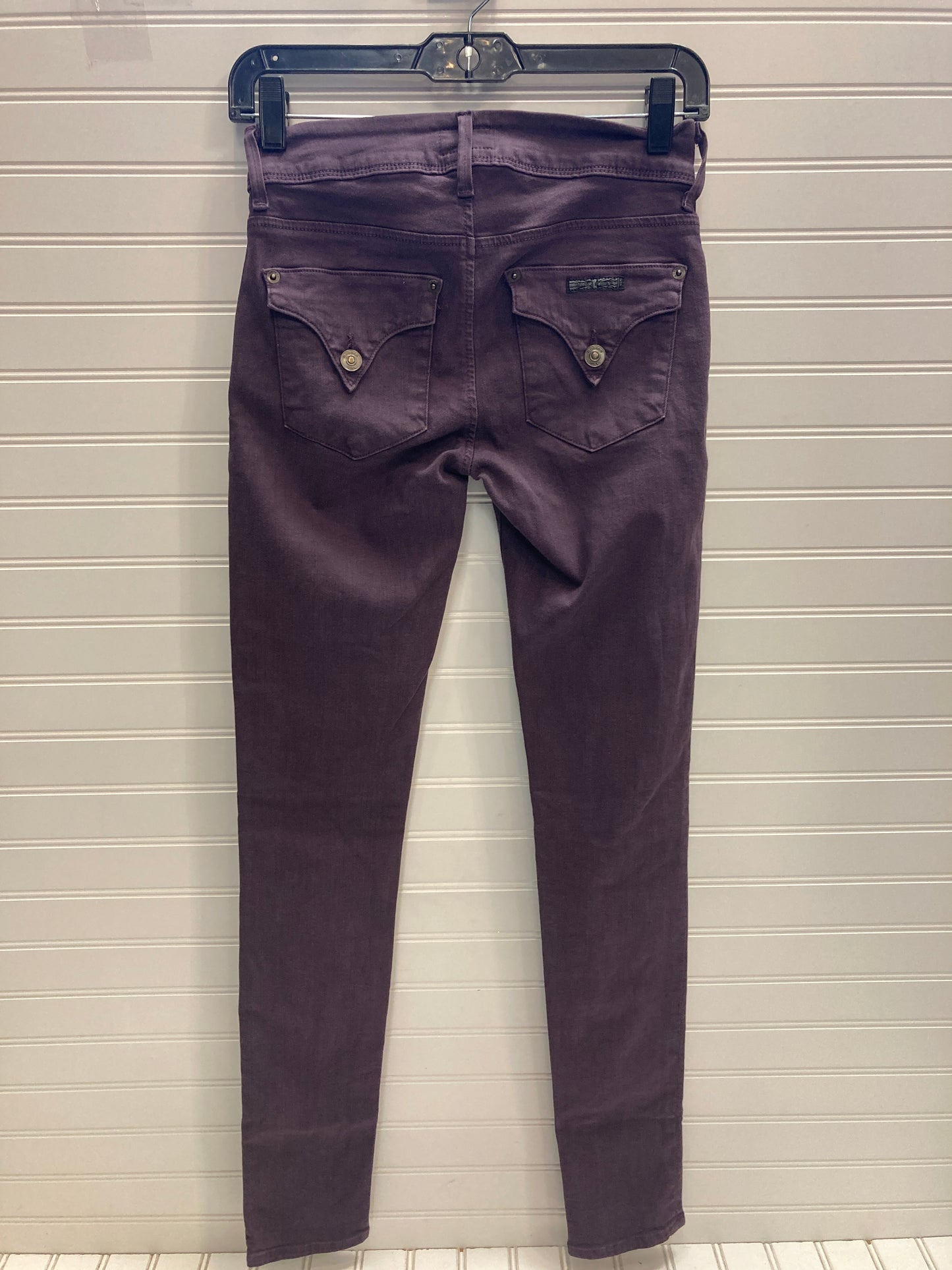 Jeans Skinny By Hudson In Purple, Size: 2