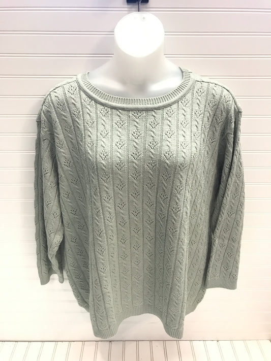 Sweater By Dkny In Green, Size: M