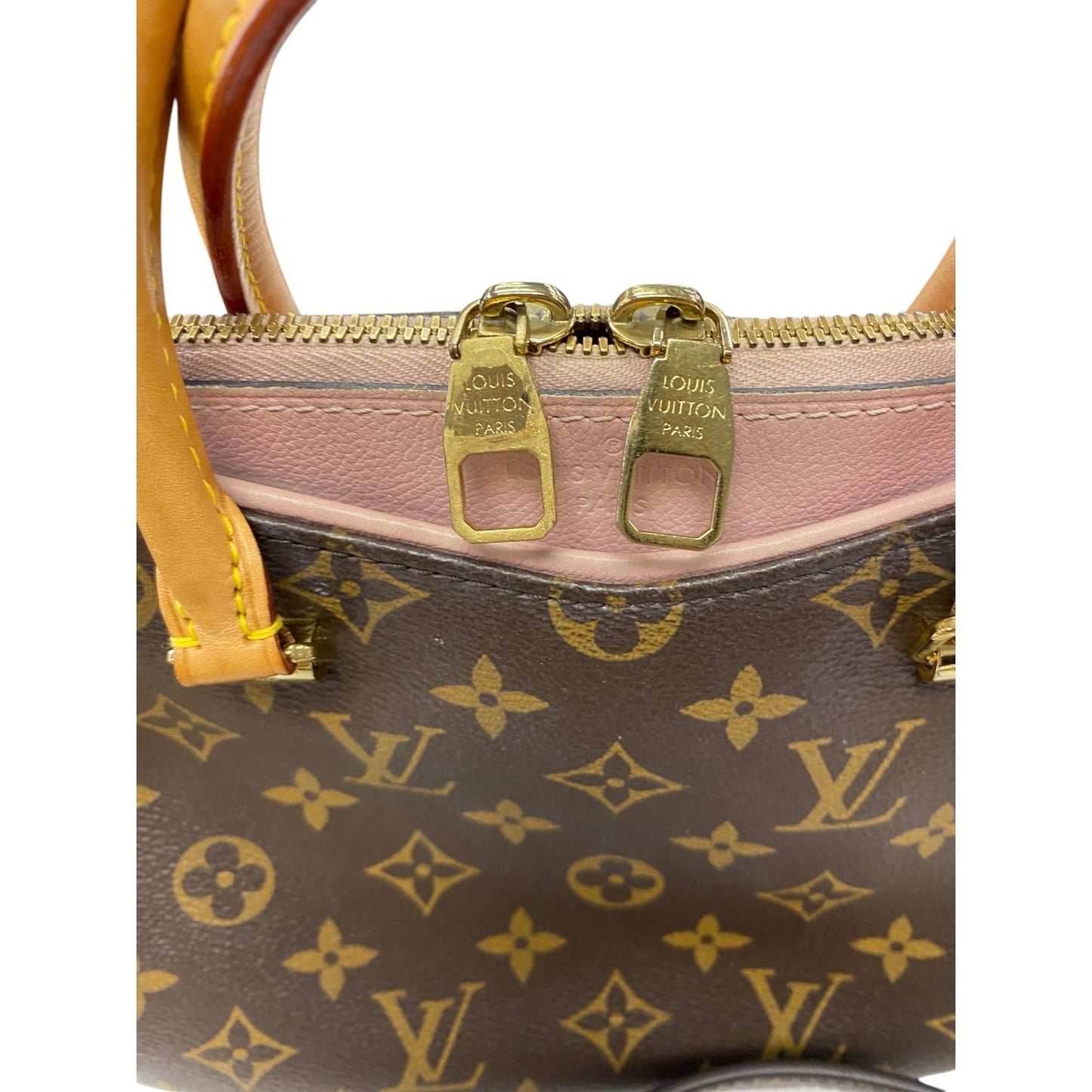 Handbag Luxury Designer By Louis Vuitton In Pink, Size:Small