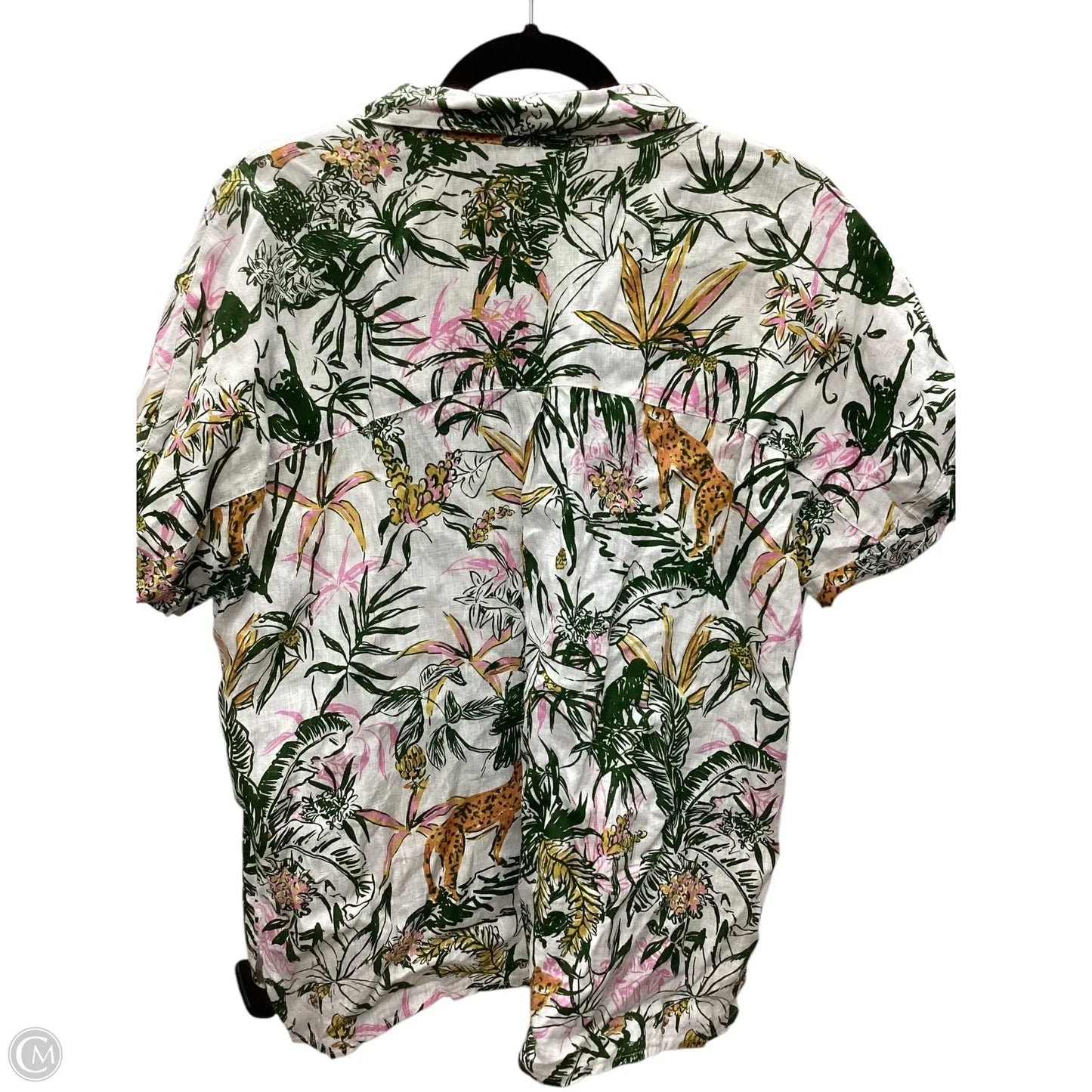 Top Short Sleeve By Rachel Zoe In Multi-colored, Size: Xl