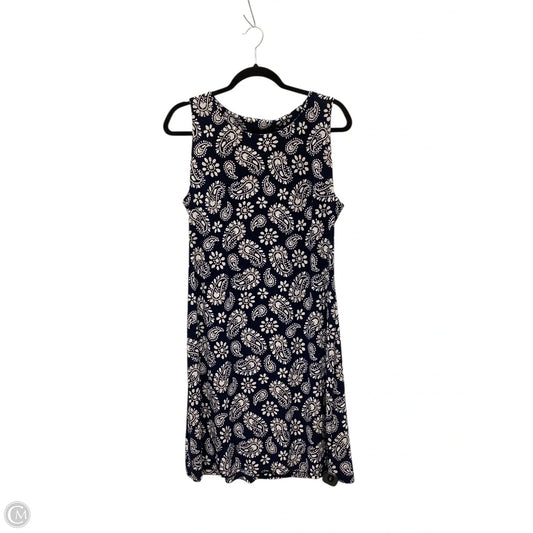Dress Work By Tommy Hilfiger In Blue, Size: L