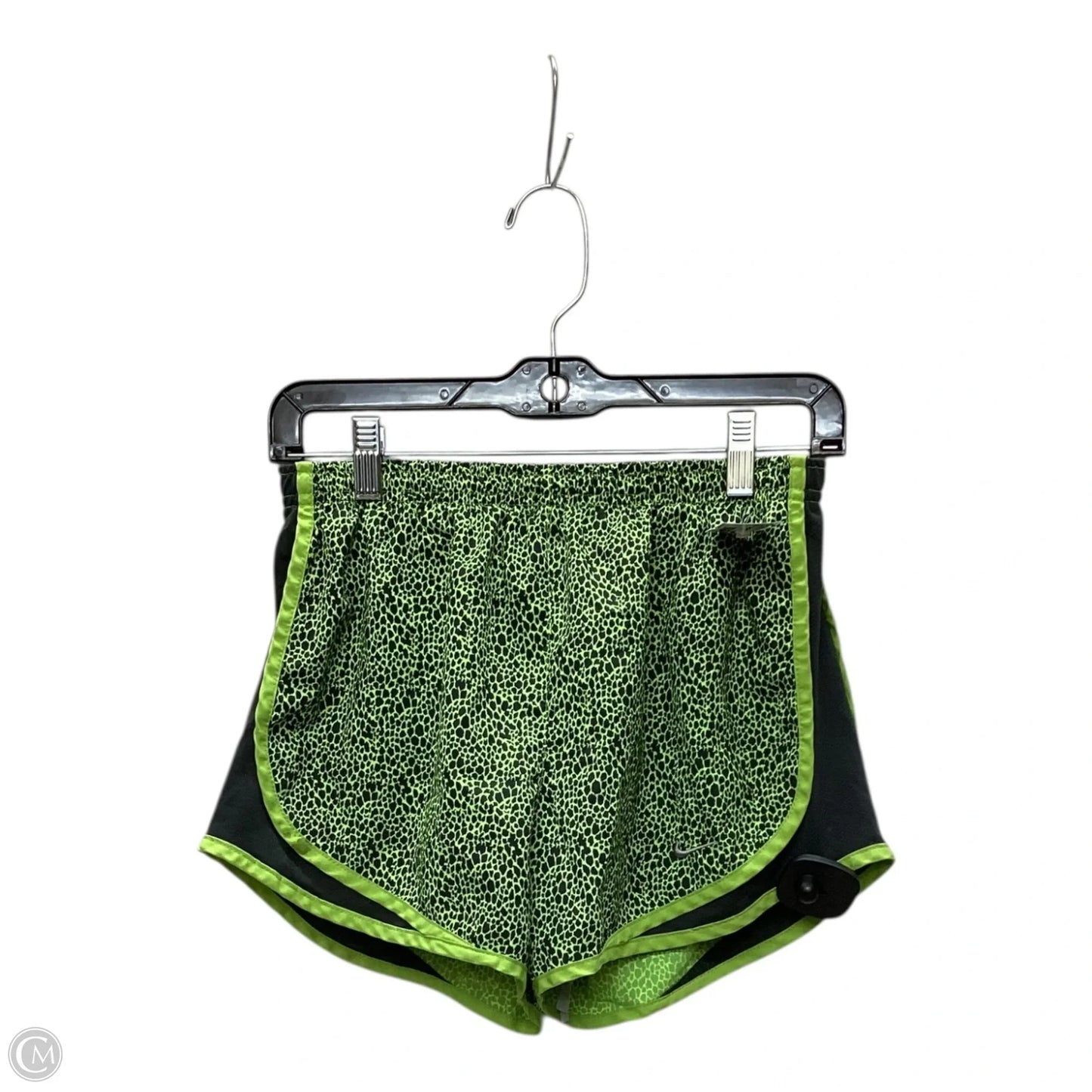 Athletic Shorts By Nike Apparel In Green, Size: S