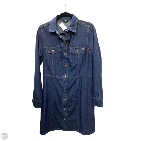 Dress Designer By Frye In Blue Denim, Size: M