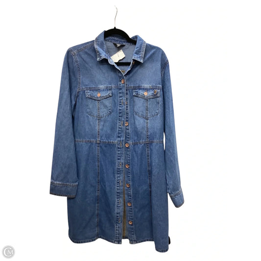 Dress Designer By Frye In Blue Denim, Size: L