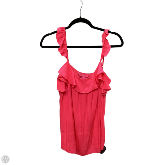 Top Sleeveless Designer By Lilly Pulitzer In Pink, Size: S