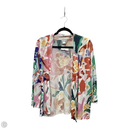 Cardigan By Chicos In Multi-colored, Size: Xl