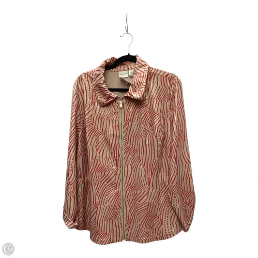Jacket Other By Zenergy By Chicos In Red, Size: Xl