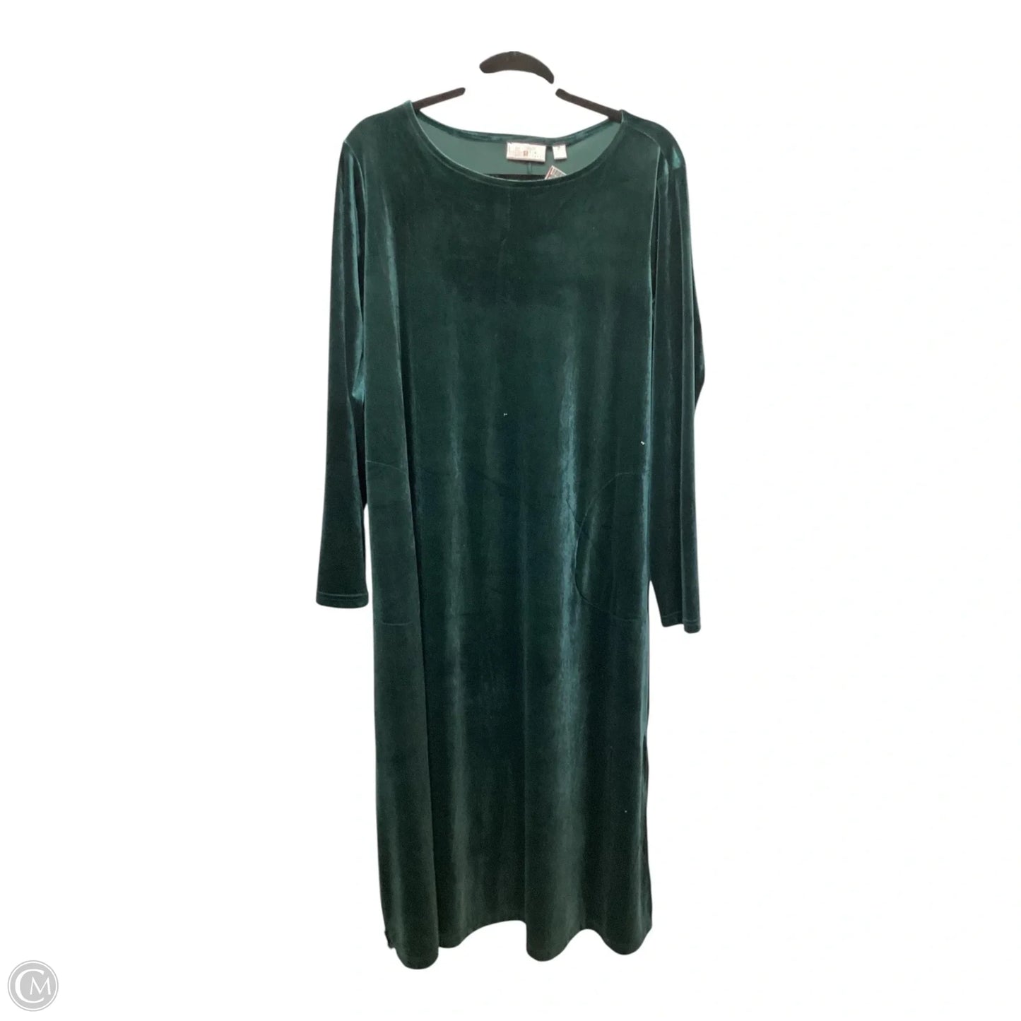 Dress Casual Maxi By Belle By Kim Gravel In Green, Size: Xl