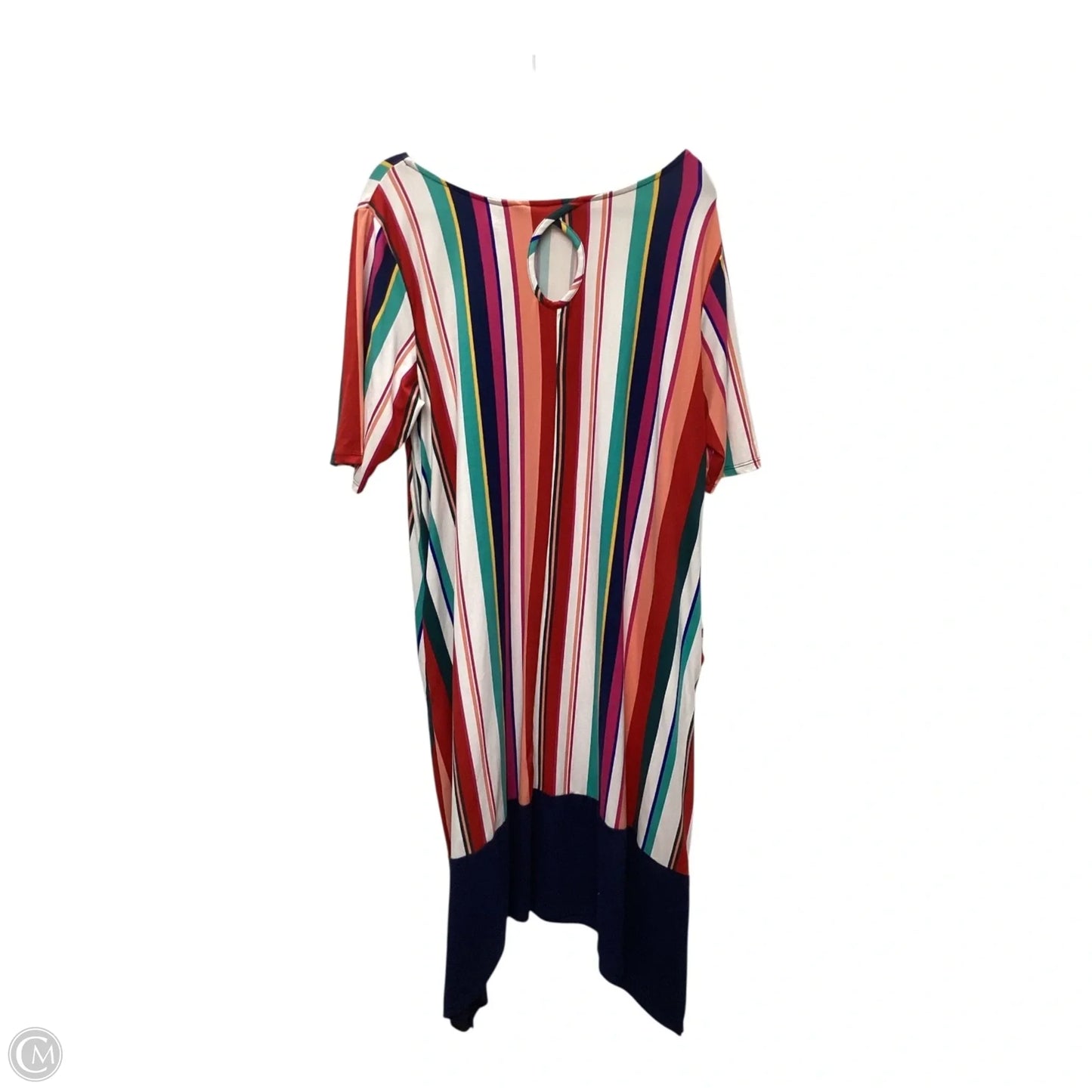 Dress Casual Maxi By Cuddl Duds In Multi-colored, Size: 1x