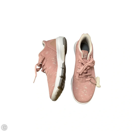 Shoes Athletic By Reebok In Pink, Size: 8.5