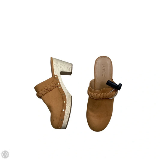 Shoes Heels Block By J. Crew In Brown, Size: 6.5