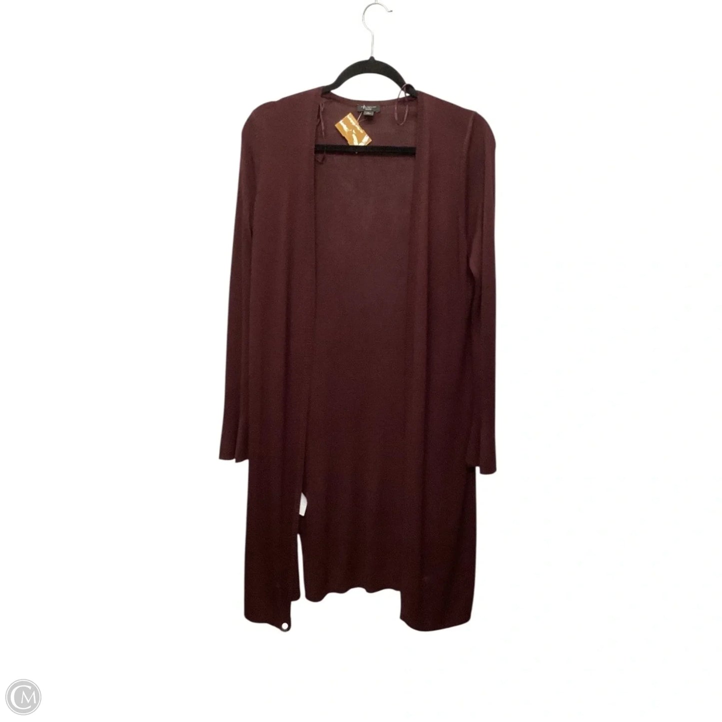 Cardigan By Ann Taylor In Red, Size: Lp